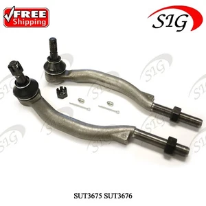 Left & Right Outer Tie Rod End for GMC Envoy 2002-2009 2Pc - Picture 1 of 12