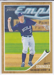 Matt Dominguez Houston Astros 2011 Topps Heritage Minor League Card - Picture 1 of 1