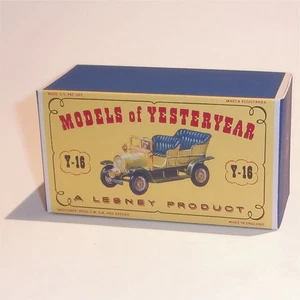 Matchbox Lesney Yesteryear 16 a 1904 Spyker D1 Style Repro Box - Picture 1 of 4