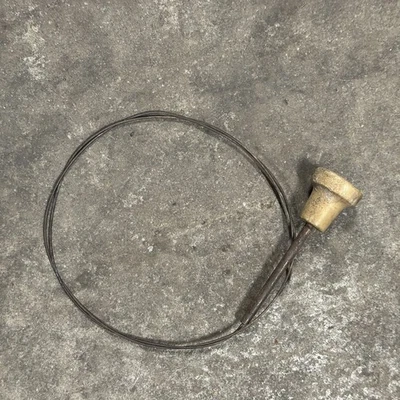 Cable de tracción Porsche 356 con perilla marfil maletero capó tapa motor tapa Foto 1 de 4