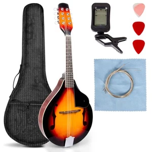 A Style Mandolin Instrument, 8 String Acoustic Mandolin, Useful for Mahogany ... - Picture 1 of 6
