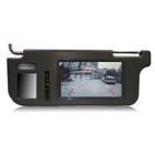7" Car LCD Rear View Mirror Screen Monitor DVD/VCD/GPS/TV Sun Visor Right Black