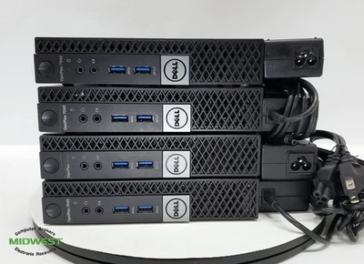 (Lote de 4) Micro PC DELL OptiPlex 7040 i7-6700T 2,8 GHz 8 GB sin HDD/SSD/OS Foto 1 de 2