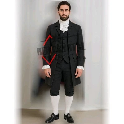 Traje rococó del siglo XVIII barroco noble disfraz-teatro cosplay unifrom completo Foto 1 de 4