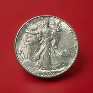 1942-D Walking Liberty Half PCGS AU- MS - Picture 1 of 2