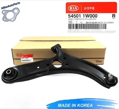 Brazo de control GENUINO PASAJERO DELANTERO INFERIOR DERECHO para Kia Rio 2012-2017 1,6 L DOHC Foto 1 de 4