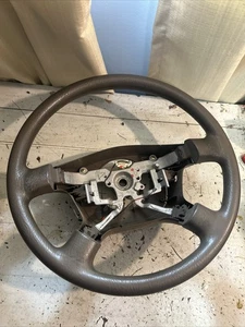 Volante Toyota Tacoma 2001-2004 roble marrón OEM * sin crucero - Imagen 1 de 10