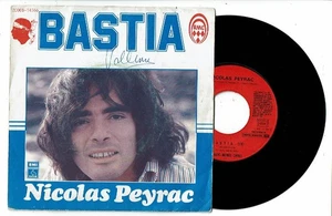 Nicolas PEYRAC Vinyle 45T BASTIA Foot LA FETE EST FINIE Rmc Football PATHE 14566 - Picture 1 of 2