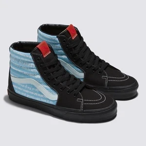 NEW women's size 8.5 Vans SK8 Hi haribo collaboration Shoes black/blue - Picture 1 of 6