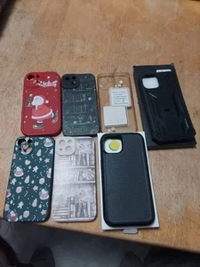 iPhone 13 Phone Cases (7) Some Used Some New - Picture 1 of 8