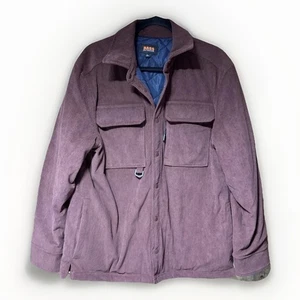 Bass Outdoor gesteppte Utility Herren Small Cord Feldjacke lila gefüttert Herbst - Bild 1 von 9