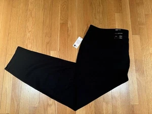 Nuevos Pantalones Para Mujer INC International Concepts Negro Núcleo Moda Pierna Ajustada 26W - Imagen 1 de 3