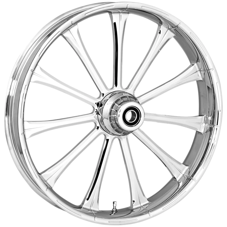 RC Components Exile 23" x 3.75" Chrome Aluminum Front Wheel (233759031A14122) - Image 1 of 1