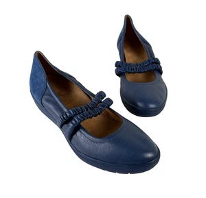 Zapato cómodo VIONIC Allyna Mary Jane para mujer talla 7M azul oscuro tacón de 2" nuevo sin caja - Imagen 1 de 11