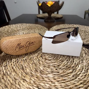 Maui Jim Turtle Bay Polarized Tortoise/Bronze Sunglasses 411-10 Sport - Picture 1 of 8