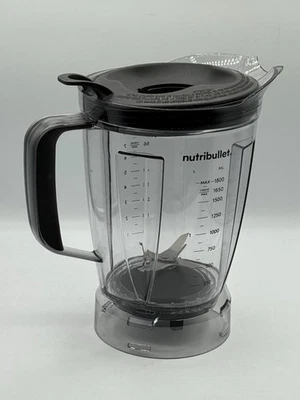NUEVA LICUADORA NUTRIBULLET 64 OZ jarra/hoja/tapa de repuesto nunca usada Foto 1 de 4
