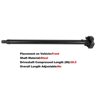 Front Driveshaft Prop Shaft Assembly for BMW E53 X5 2000 2001 2002 2003 65-7054 - Image 1 of 4