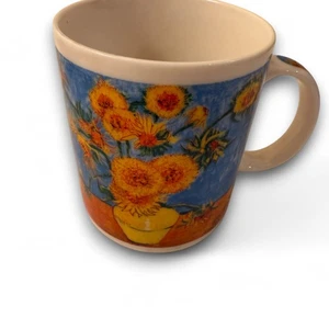 Van Gogh Sonnenblumen Kunst Becher Keramik Kaffeetasse Impressionist Design - Bild 1 von 6