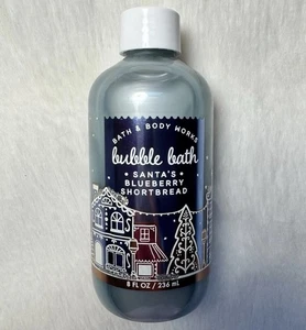 Bath and Body Works Santa’s Blueberry Shortbread Schaumbad 8 Oz. Neu - Bild 1 von 2