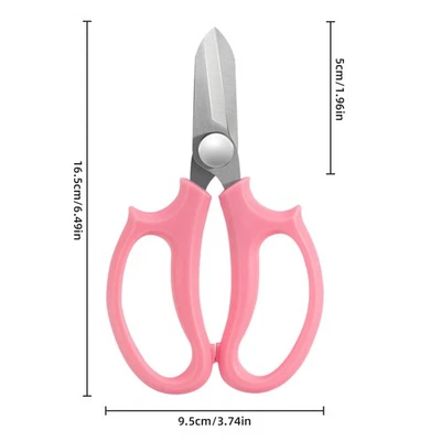 5 Piece Garden Flower Scissors Stainless Steel Floral Shears Trimming Pla༝ - Image 1 of 4