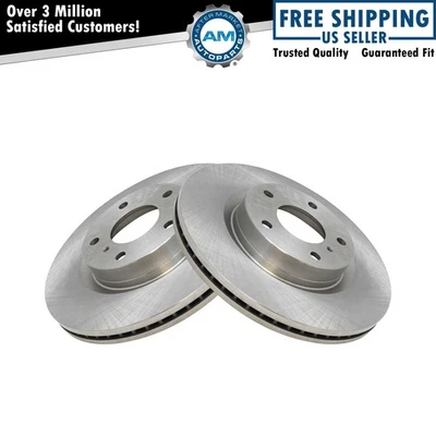 Juego de rotores de freno delanteros para Nissan 350Z 2003-2004 Infiniti G35 2003-2005 Foto 1 de 4