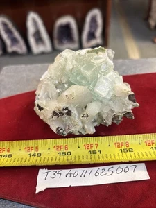 ESPECIMEN MINERALES FORMACIÓN BOLAS DE ESTILBITA Y OKENITA APOFILITA 308 GRAMOS - Imagen 1 de 1