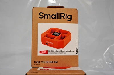 SmallRig 4839 - NP-FZ100 4-Channel Camera Battery Charger PD 60W fast charging