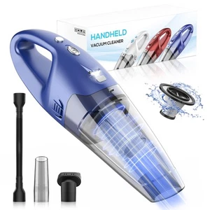 Handheld Vacuum Cordless Rechargeable,Car Hand Held Vacuum Cleaner,1.5lbs Lig... - Picture 1 of 8