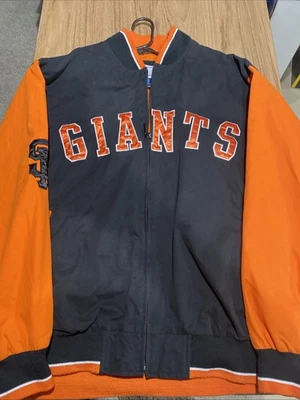 Chaqueta G-III Sports de Carl Banks Gigantes de San Francisco MLB Cremallera Completa Talla XL Foto 1 de 4