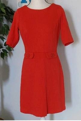 BODEN Audrey Ponte Knit 60s Retro Secretary Dress 8 - Image 1 of 4