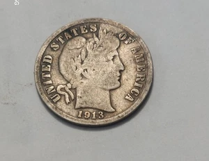 1913 FRISEURGROSCHEN MIT WEIZEN CENT RÜCKSEITE MAGIER MÜNZE - Bild 1 von 2