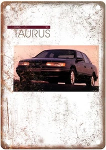 1993 Ford Taurus Vintage Automobile Advertising Retro Look Metal Sign AN2029 - Picture 1 of 2