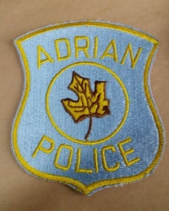 PARCHE HOMBRO POLICÍA ADRIAN, MICHIGAN MI - Imagen 1 de 2