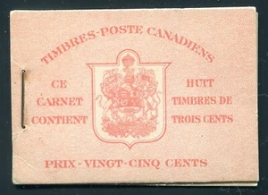 Canada Complete Booklet BK34d - French - Picture 1 of 2