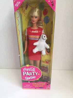 Barbie Vintage “Coca Cola Party” Edición Especial Coleccionable 1998 (Nueva) Foto 1 de 4