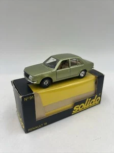 1/43 Solido Renault 18 No91 Vintage - Picture 1 of 4
