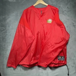 Easton Rain Jacket Men's XL Red Cooperstown High Performance Athletic Gear - Picture 1 of 24