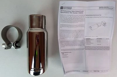 Оригинальная задняя труба выхлопной трубы галстук-бабочка из нержавеющей стали для Chevrolet Malibu 2008-12 годов выпуска  - Изображение 1 из 4