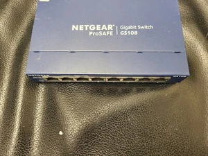 Switch Gigabit Netgear ProSafe 8 Puertos Modelo GS108 GS108v4 Excelente Estado - Imagen 1 de 1