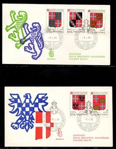 FDC SMOM Emblems Of The Grand Masters 1979 - Picture 1 of 1