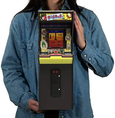 NEW Numskull Quarter Arcade Dig Dug 1/4 scale Mini Arcade Cabinet from Japan - Image 1 of 4