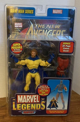 Toy Biz Marvel Legends 2006 ~ Serie Giant Man ~ Sentry (variante barbuda) Foto 1 de 4
