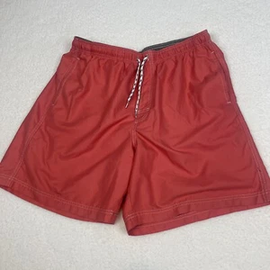 Croft & Barrow Men's Large Orange Bathing Suit Bottoms - Picture 1 of 8