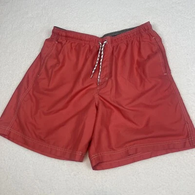 Croft & Barrow Men's Large Orange Bathing Suit Bottoms - Image 1 of 4