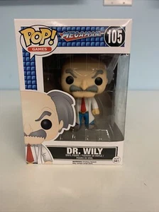 FUNKO POP GAMES/MEGA MAN - DR. WILY #105 Figura de vinilo NUEVA - Imagen 1 de 6