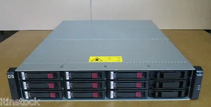 HP AJ795A MSA2312FC G2 DC STORAGE ARRAY & 2x AJ798A CTRL 9 x 450GB 15k Drives - Picture 1 of 1