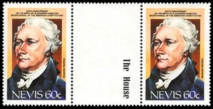 NEVIS 535 - American Constitution "Alexander Hamilton" (pb81811) - Imagen 1 de 1