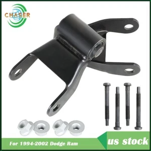 For Dodge Ram 2500 3500 1994-2002 Pickup Series Rear Leaf Spring Shackle Kit - Picture 1 of 8