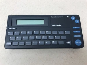 Vintage Texas Instruments Spell Checker 1989 RR-1 For Parts Not Working - Picture 1 of 5