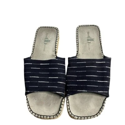 Sandalias deslizables alpargatas textiles estampadas David Brooks para mujer Foto 1 de 4